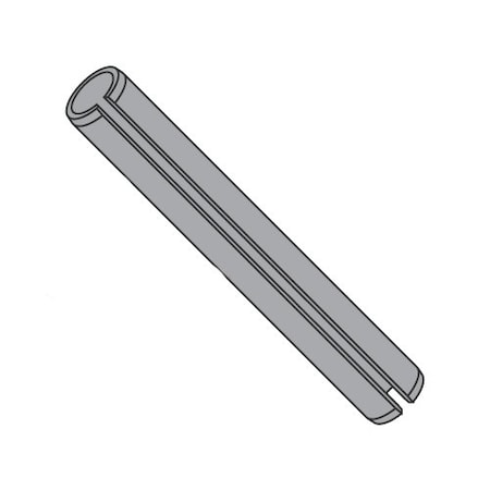 Newport Fasteners Slotted Spring Pin, 3/16 in Outside Dia, 1-3/4 in L, Steel, 1000 PK 948677